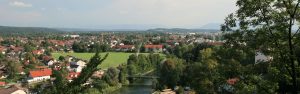 Blick auf Wolfratshausen