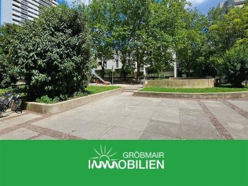 Eingangsbereich Innenhof - Top Lage Moosach – möblierte 2-Zi.-Wohnung mit Tiefgarage – beziehbar