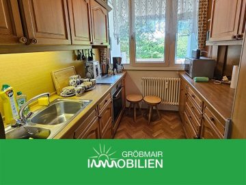 Einbauküche - Top Lage Moosach – möblierte 2-Zi.-Wohnung mit Tiefgarage – beziehbar